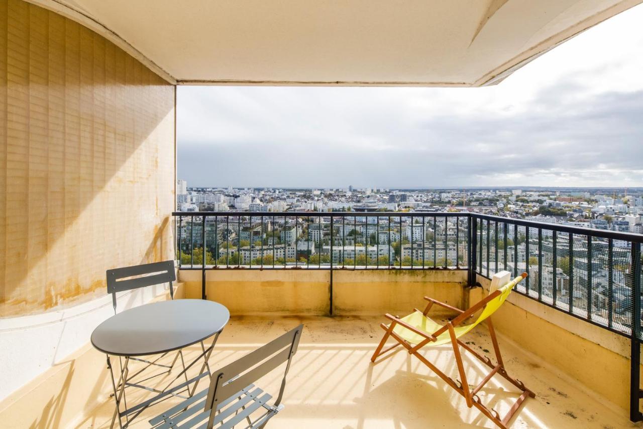 Le Nouvel Horizon - Panoramique Sur Rennes Apartment Bagian luar foto